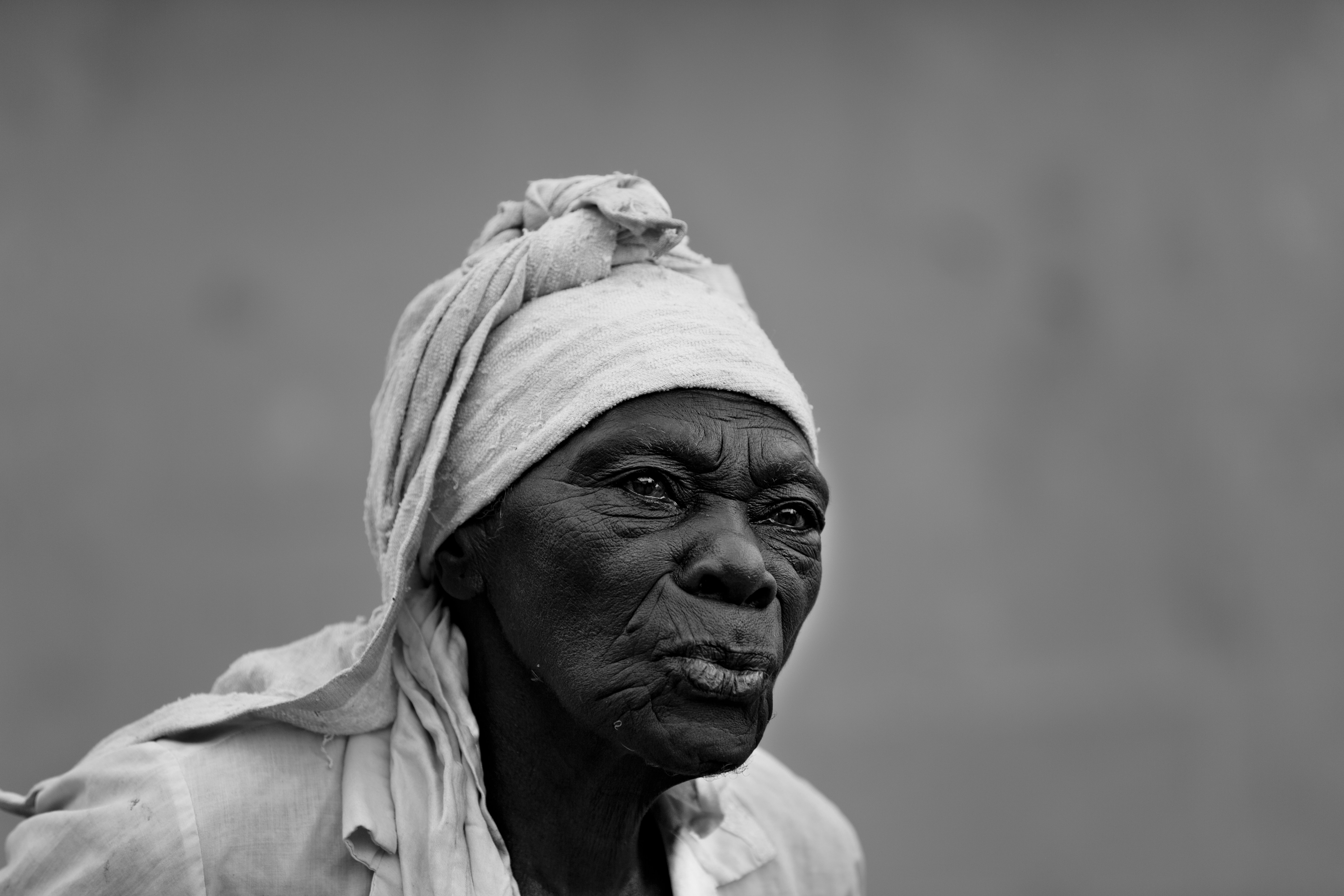 Old African woman